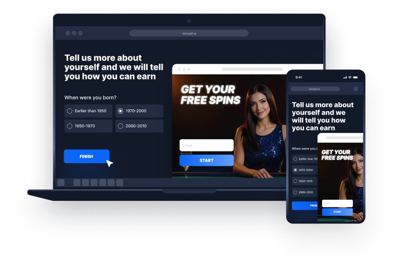 Engagement Ads mockup