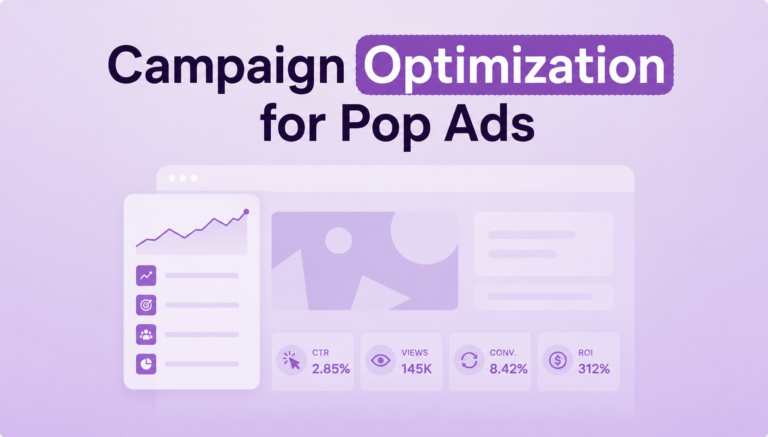 Campaign Optimization for Pop Ads: Post-Launch Fixes That Actually Work