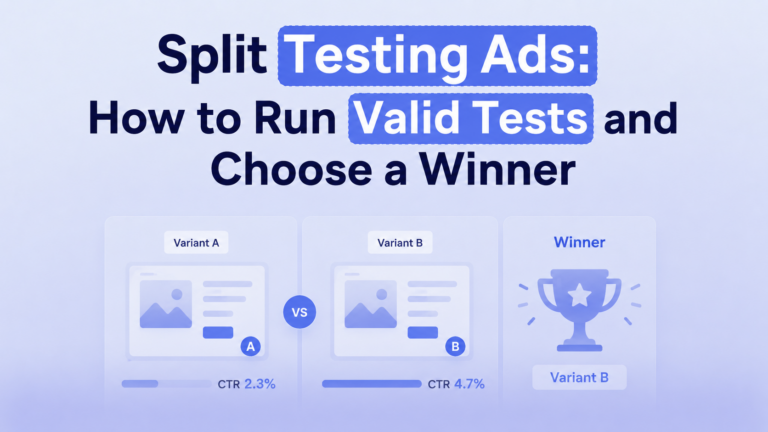 Split Testing Ads: How to Run Valid Tests and Choose a Winner