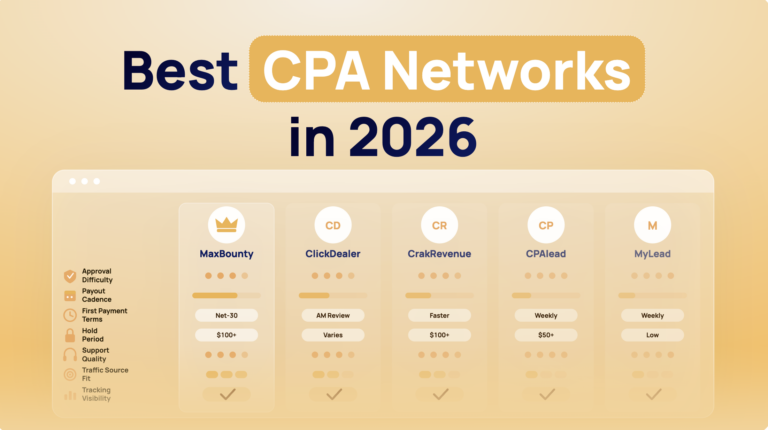 Best CPA networks in 2026: a fit-first guide
