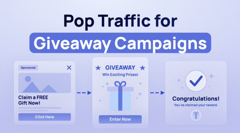Pop Traffic for Giveaway Offers: A Testing Framework